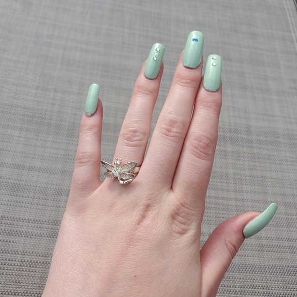 925 Silver Plated Dragonfly Ring✨️💍 - Picture 6 of 8